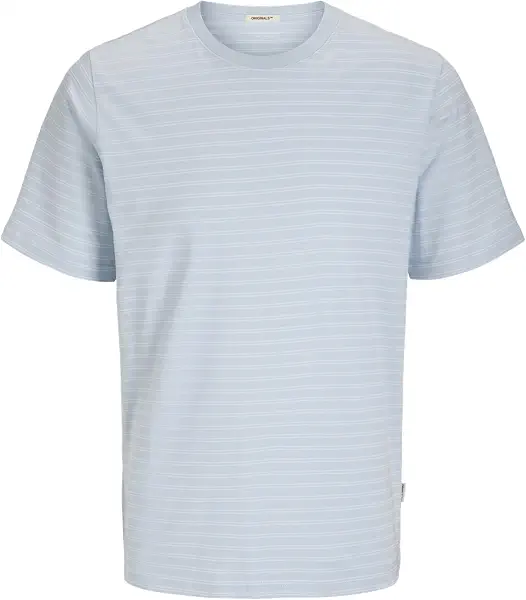 سعر ومواصفات JACK & JONES Mens JORCANGGU STRIPE TEE SS CREW NECK Classic (pack of 1) (B0DFHHKNCV) على Amazon EG
