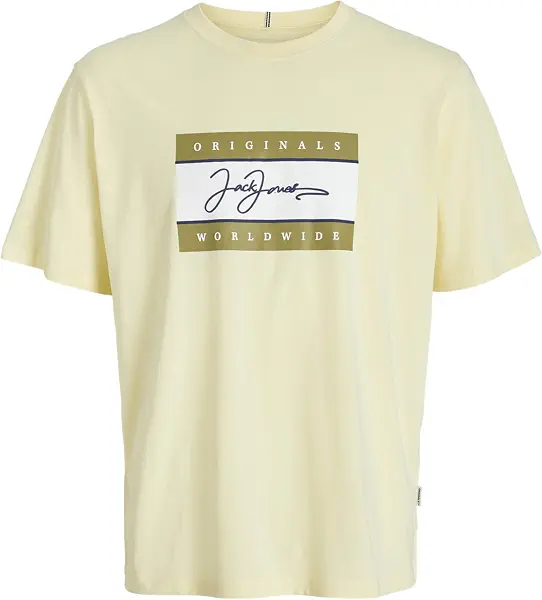 سعر ومواصفات JACK & JONES Mens JORFREDERIKSBERG BOX SCRIPT TEE SS PLS Classic (pack of 1) (B0DFMGNNSG) على Amazon EG