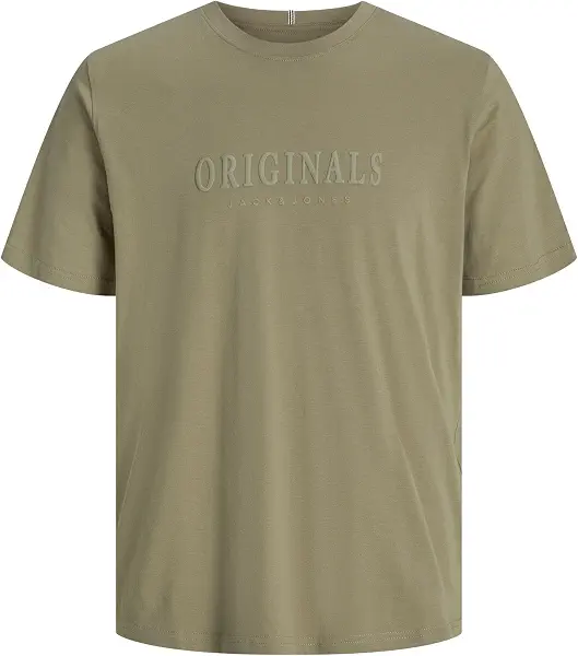 سعر ومواصفات JACK & JONES Mens JORFREDERIKSBERG TEE SS CREW NECK NOOS Classic (pack of 1) - Silver Sage (B0DFHB1KCY) على Amazon EG