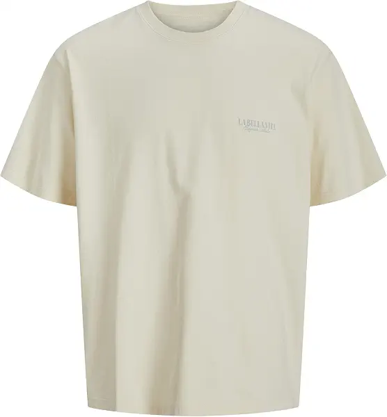 سعر ومواصفات JACK & JONES Mens JORHYDRA PHOTO TEE SS CREW NECK Classic (pack of 1) - Antique White (B0DFMHDGJH) على Amazon EG