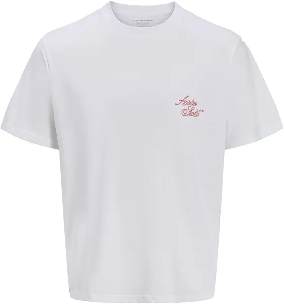 سعر ومواصفات JACK & JONES Mens JORHYDRA TYPO BACK TEE SS CREW NECK SE25 Classic (pack of 1) - Bright White (B0DFRQ9XZ3) على Amazon EG