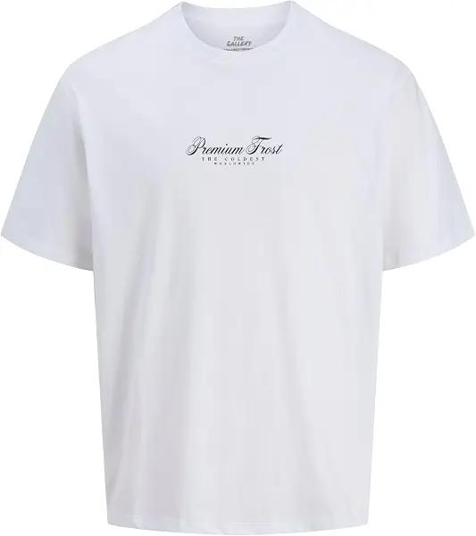 سعر ومواصفات JACK & JONES Mens JORMARINA TEE SS CREW NECK TG PLS Classic (pack of 1) - Bright White (B0DFRZNKP4) على Amazon EG
