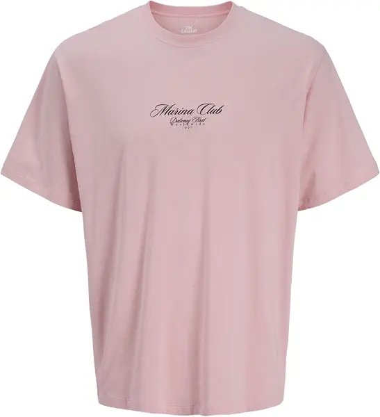سعر ومواصفات JACK & JONES Mens JORMARINA TEE SS CREW NECK TG PLS Classic (pack of 1) - Tickled Pink (B0DFS8J64K) على Amazon EG