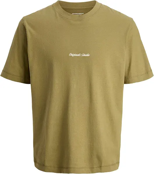سعر ومواصفات JACK & JONES Mens JORNORREBRO EMB TEE SS CREW NECK NOOS Classic (pack of 1) - Olive Drab (B0DQLCJF47) على Amazon EG