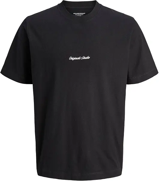 سعر ومواصفات JACK & JONES Mens JORNORREBRO EMB TEE SS CREW NECK NOOS Classic (pack of 1) - Black (B0DQLD45D6) على Amazon EG