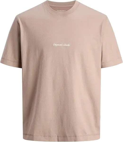سعر ومواصفات JACK & JONES Mens JORNORREBRO EMB TEE SS CREW NECK NOOS Classic (pack of 1) - Mocha Meringue (B0DQLDQN2F) على Amazon EG