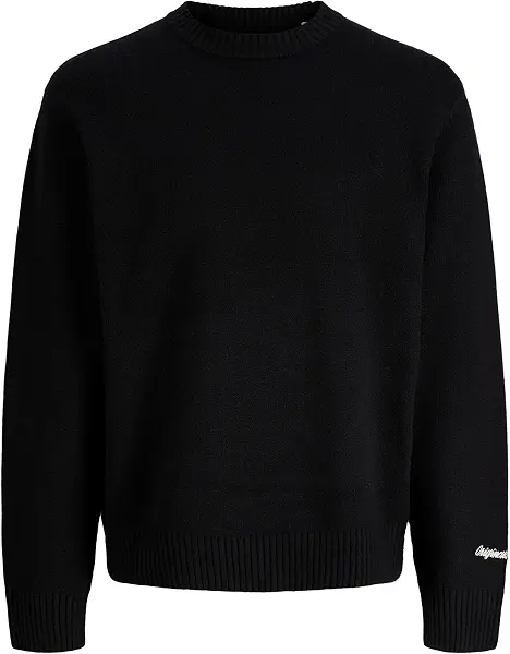 سعر ومواصفات JACK & JONES Mens JORNORREBRO KNIT CREW NECK SN Knit - Black (B0DQLXN9LM) على Amazon EG