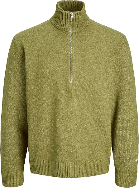 سعر ومواصفات JACK & JONES Mens JORNORREBRO KNIT HALF ZIP SN Knit (pack of 1) - Olive Drab (B0DQL7YPS9) على Amazon EG