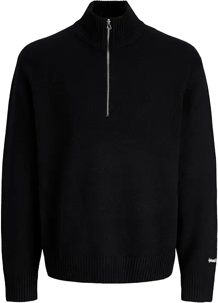 سعر ومواصفات JACK & JONES Mens JORNORREBRO KNIT HALF ZIP SN Knit (pack of 1) - Black (B0DQL9CH3L) على Amazon EG