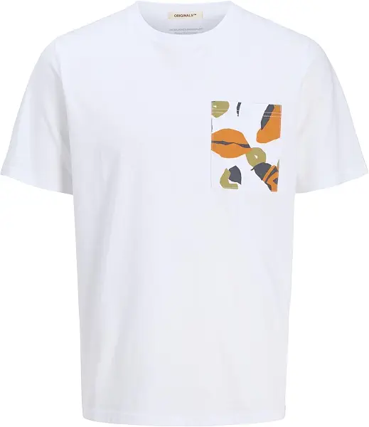 سعر ومواصفات JACK & JONES Mens JORTAVIRA AOP POCKET TEE SS CREW NECK Classic (pack of 1) - Bright White (B0DFMK9XHM) على Amazon EG