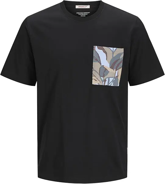 سعر ومواصفات JACK & JONES Mens JORTAVIRA AOP POCKET TEE SS CREW NECK Classic (pack of 1) - Black (B0DFMKGKBW) على Amazon EG