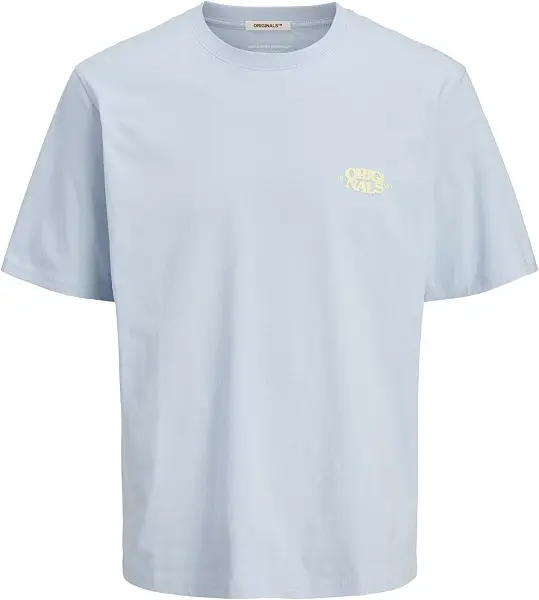 سعر ومواصفات JACK & JONES Mens JORTAVIRA TYPE BACK TEESS CREW NECK OC25 Classic (pack of 1) - Skyway (B0DFMLQDSG) على Amazon EG