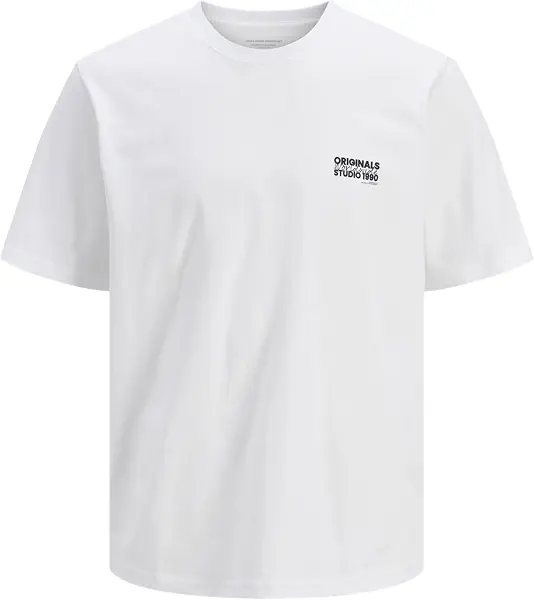 سعر ومواصفات JACK & JONES Mens JORVESTERBRO BACK TEE SS CREW NECK Modern (B0D9CCP1XP) على Amazon EG