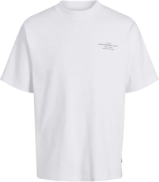 سعر ومواصفات JACK & JONES Mens JPRBLACHAD BRANDING SS CREW NECK TEE SN Modern (pack of 1) - Bright White (B0CQM7YSV2) على Amazon EG