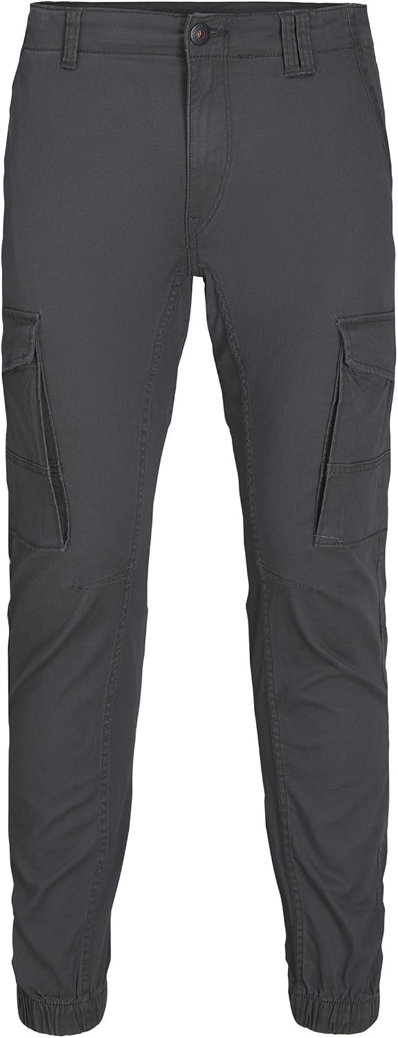 سعر ومواصفات JACK & JONES Mens Jpstace Jjdex Tapered Akm H3468 Cargo Trousers, Asphalt, XXL (B07C27SMR8) على Amazon EG
