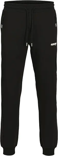 سعر ومواصفات JACK & JONES Mens JPSTGORDON THATCHER SWEAT PANTS Pants (pack of 1) - Black (B0DN4R2P58) على Amazon EG