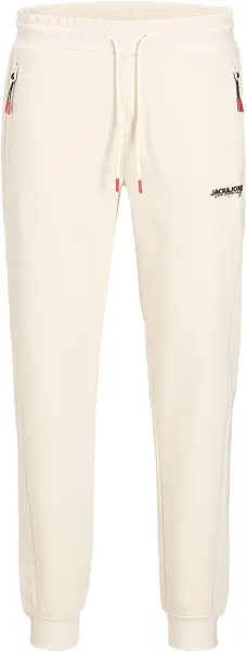 سعر ومواصفات JACK & JONES Mens JPSTGORDON THATCHER SWEAT PANTS Pants (pack of 1) - Antique White (B0DN4SRK35) على Amazon EG