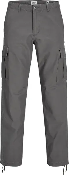 سعر ومواصفات JACK & JONES Mens JPSTKANE BARKLEY CARGO PANT NOOS Cargo Trousers - Castlerock (B0D177GHSB) على Amazon EG