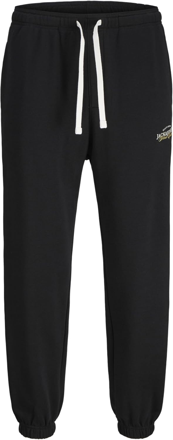 سعر ومواصفات JACK & JONES Mens JPSTKANE BILLY SWEAT PANTS Casual Pants (pack of 1) - Black (B0DQLDTRP5) على Amazon EG