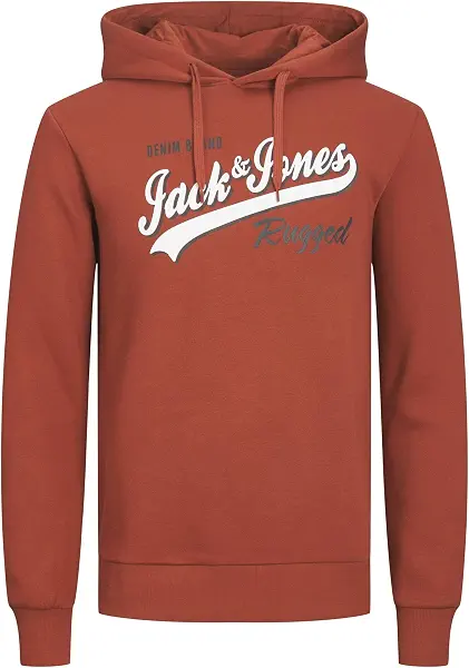 سعر ومواصفات JACK & JONES mens Logo Sweat Hood Sweatshirt (pack of 1) (B0C487K76R) على Amazon EG