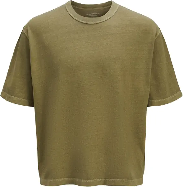 سعر ومواصفات JACK & JONES Mens Porto Pigment Tee, Cedar, S (B0D96VBWHC) على Amazon EG