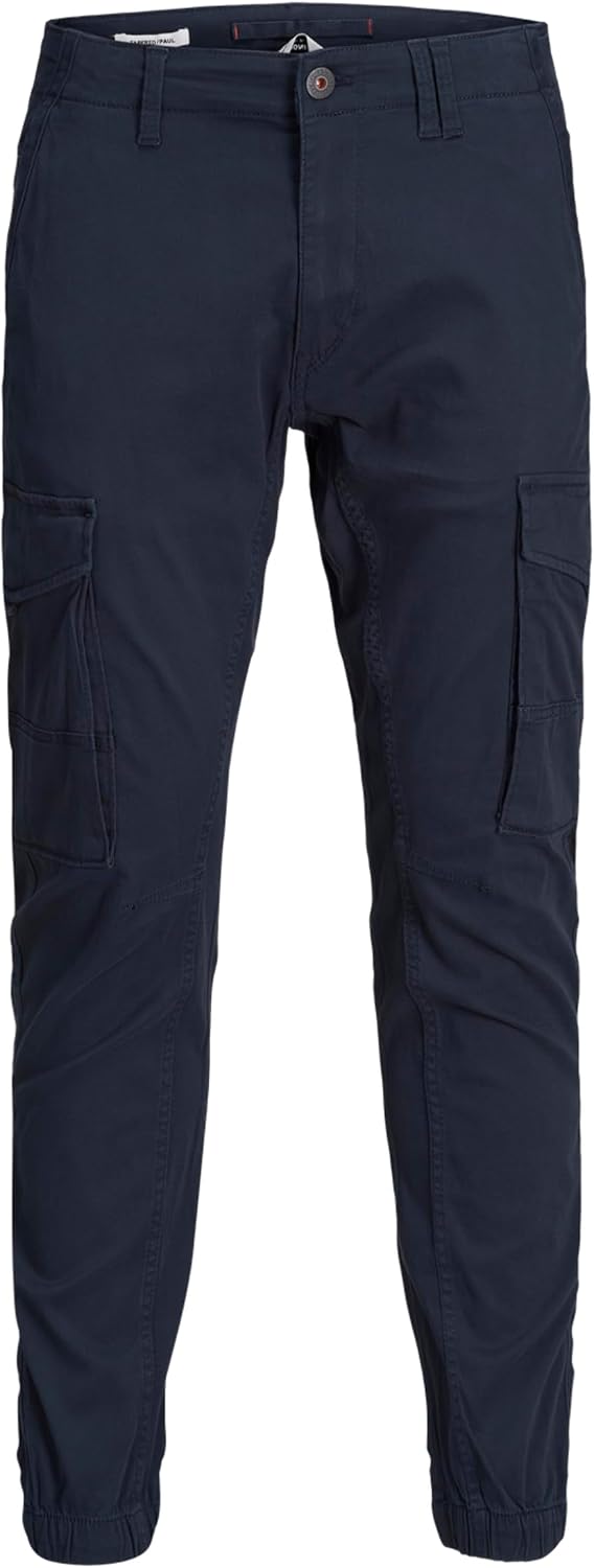سعر ومواصفات JACK & JONES PAUL Men's Slim Fit Cargo Trousers (B086838NJ6) على Amazon EG