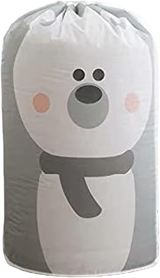 سعر ومواصفات JALSA Drawstring Storage Bag with Cute Print – Large Capacity Cylindrical Laundry & Clothes Storage Organizer (B0HGBFR1SK) على Amazon EG