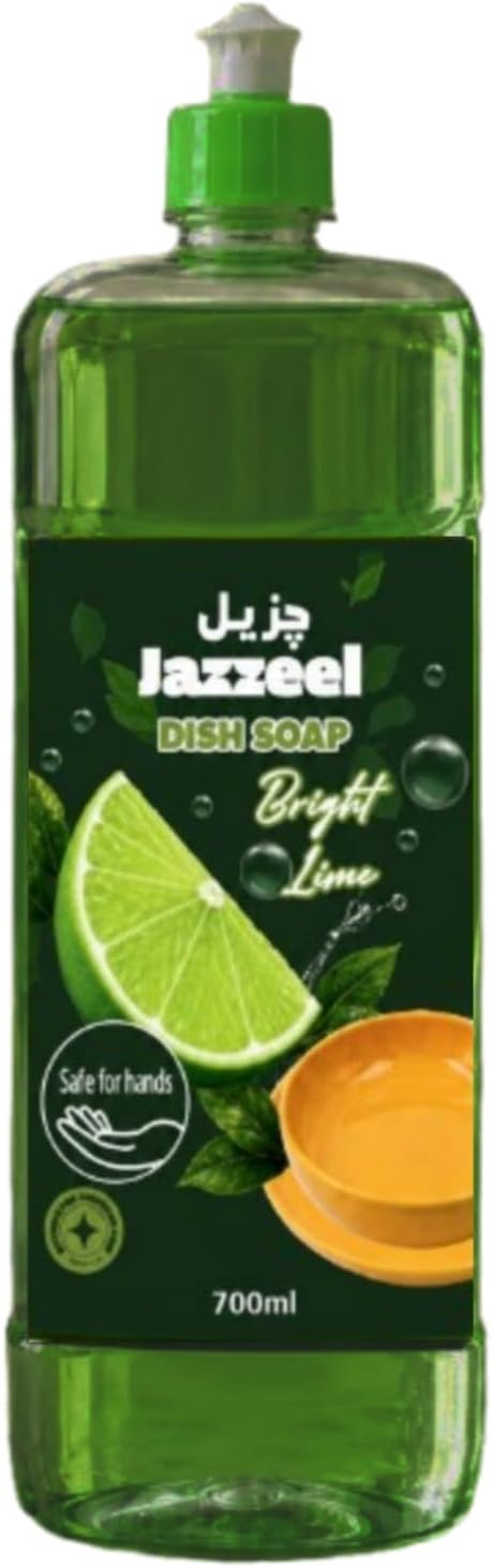 سعر ومواصفات Jazzeel Bright Lime Scent سائل غسيل الصحون 680 مل (B0H9T97NSW) على Amazon EG