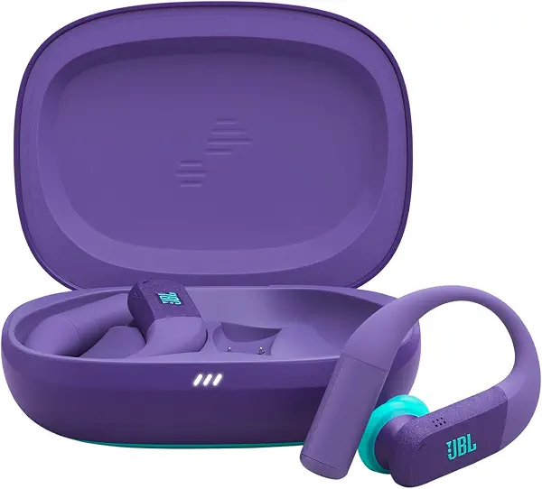 سعر ومواصفات JBL Endurance Peak 4 Noise Cancelling In-Ear True Wireless Sport Earbuds with Bluetooth, 48-Hour Battery Life, TwistLock Secure Fit, IP68 Waterproof & Dustproof, JBL Pure Bass Sound, Purple (B0FSRSF7NC) على Amazon EG