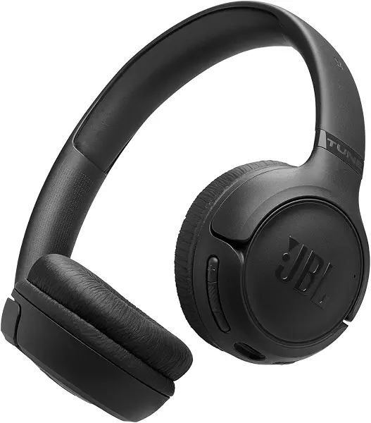 سعر ومواصفات JBL Tune 530 BT Wireless On-Ear Headphones with JBL Pure Bass Sound, Bluetooth 6.0, Foldable Design and 76-Hour Battery Life, Google Fast Pair/Microsoft Swift Pair, Black (B0FSGN86M9) على Amazon EG