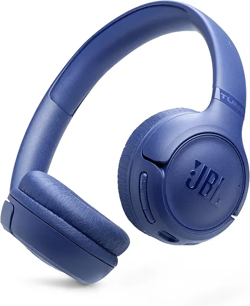 سعر ومواصفات JBL Tune 530 BT Wireless On-Ear Headphones with JBL Pure Bass Sound, Bluetooth 6.0, Foldable Design and 76-Hour Battery Life, Google Fast Pair/Microsoft Swift Pair, Blue (B0FSHKZ2XT) على Amazon EG