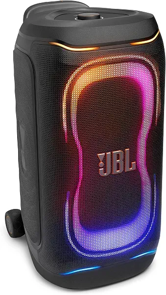 سعر ومواصفات JBL بارتي بوكس 330 - مكبر صوت محمول للحفلات - اسود | يجلب الطاقة مع صوت JBL الأسطوري، تعزيز الصوت بالذكاء الاصطناعي يجعل كل شيء أكثر صعوبة، عرض ضوئي مستقبلي متكيف (B0GHY4P5BB) على Amazon EG