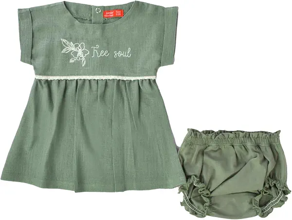 سعر ومواصفات junior Baby Girls Pajama Set (Dress & Printed Panty) Bathrobe (pack of 2) (B0F43Z56QC) على Amazon EG