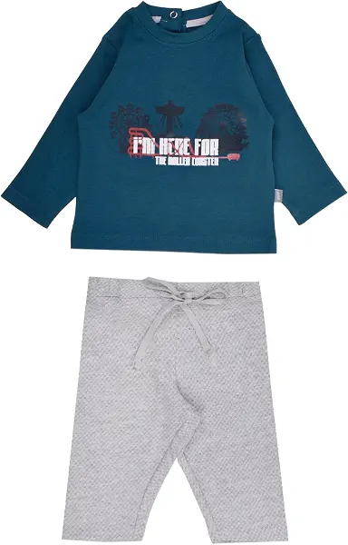 سعر ومواصفات جونيور junior boys Junior Baby Boys Cotton Pajama, 12 Months Pajama Set (pack of 2) (B0DVCFGVC9) على Amazon EG