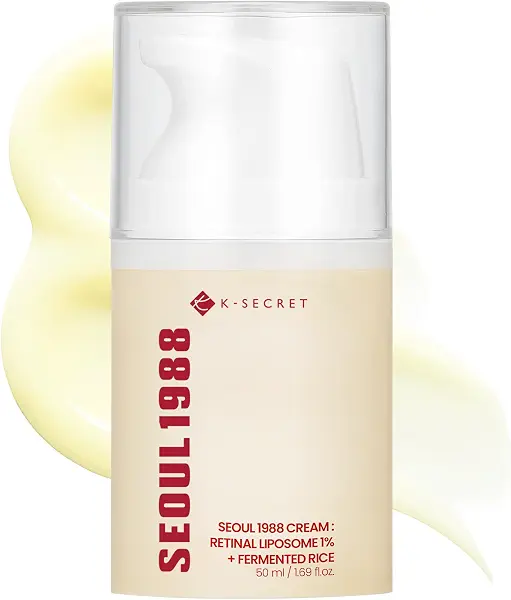 سعر ومواصفات K-Secret Seoul 1988 Cream Retinal Liposome 1% + Fermented Rice 50ml (B0DGGK9PX4) على Amazon EG