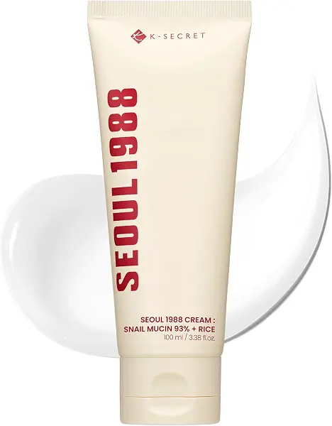 سعر ومواصفات K-Secret Seoul 1988 Cream Snail Mucin 93% + Rice 100ml (B0DFC6RYR5) على Amazon EG