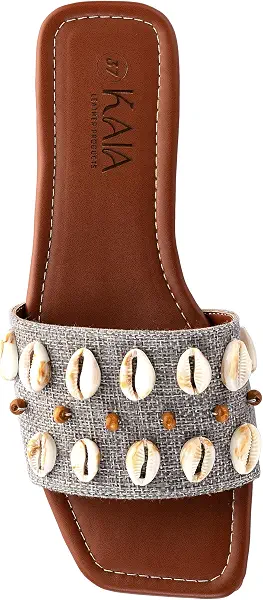 سعر ومواصفات KAIA شبشب شيل للنساء من كايا (B0DD3W8NCH) على Amazon EG