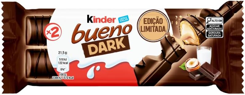 سعر ومواصفات Kinder Bueno Dark Twin Finger Bar 43g (B0GVVL9DK1) على Amazon EG