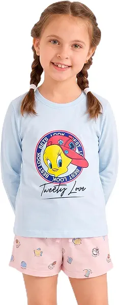 سعر ومواصفات King Tout for Ready-Made Garments Girls Cotton Printed Classic (B0HN2GQ9K3) على Amazon EG