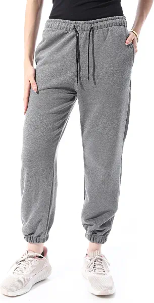 سعر ومواصفات King Tout for Ready-Made Garments Womens Elastic Waist Plain Pants (B0HN2H77YC) على Amazon EG