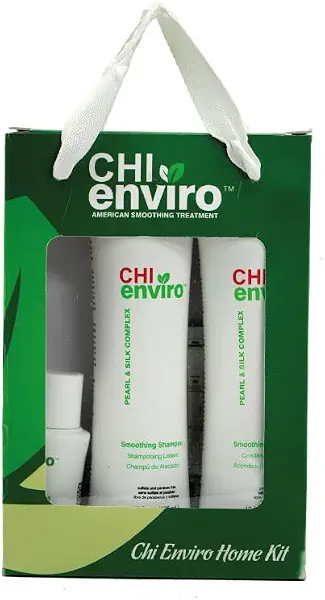 سعر ومواصفات Kit - CHI Enviro (Shampoo 355 ml. - Conditioner 355 ml. - Smoothing Serum 59 ml.) (B098TY99HH) على Amazon EG