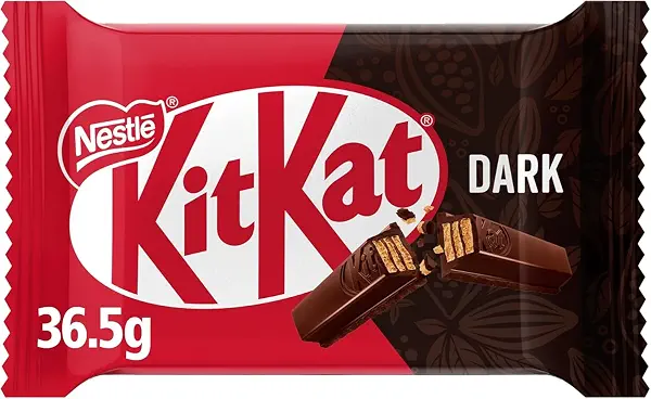 سعر ومواصفات Kitkat Dark 4 Finger 36.5g (B0FH5TY438) على Amazon EG