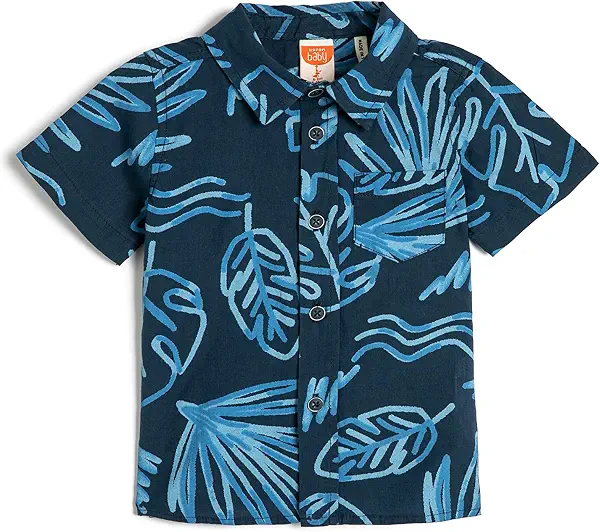 سعر ومواصفات KOTON Baby boys Short Sleeve Pocket Detail Floral Printed Shirt (B0CGJ5Q6W1) على Amazon EG