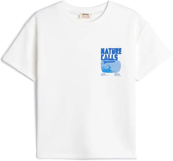 سعر ومواصفات KOTON Boys Oversize T-Shirt Modern (B0DWGRZSF4) على Amazon EG