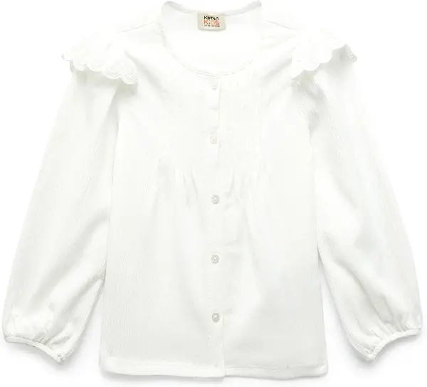 سعر ومواصفات KOTON Girls BLOUSE LS JERSEY (pack of 1) (B0F3HCMK6V) على Amazon EG