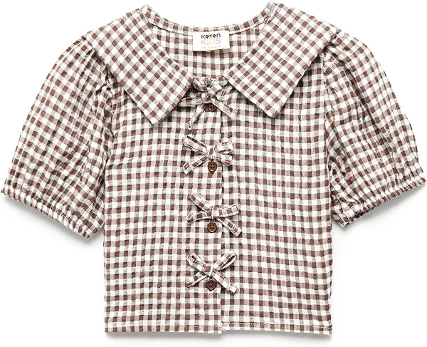 سعر ومواصفات KOTON Girls BLOUSE SS WOVEN TOPS (pack of 1) (B0FBGZHT26) على Amazon EG
