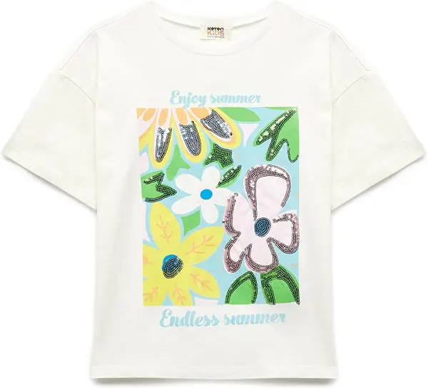 سعر ومواصفات KOTON Girls TSHIRT SS JERSEY (pack of 1) (B0DX1YYWSR) على Amazon EG