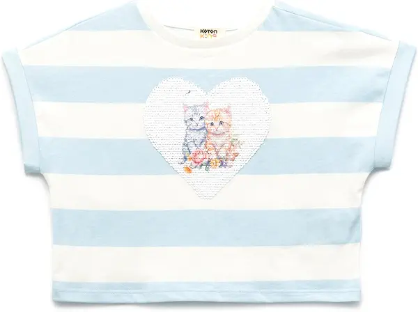 سعر ومواصفات KOTON Girls TSHIRT SS JERSEY (pack of 1) (B0F4RNBHRG) على Amazon EG
