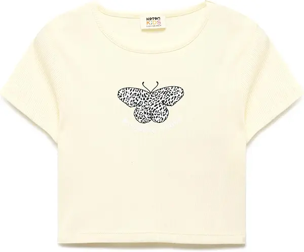 سعر ومواصفات KOTON Girls TSHIRT SS JERSEY (pack of 1) (B0F7XM872S) على Amazon EG