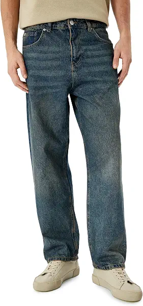 سعر ومواصفات KOTON Mens Baggy Jeans TROUSERS (pack of 1) (B0DT6CFHYX) على Amazon EG